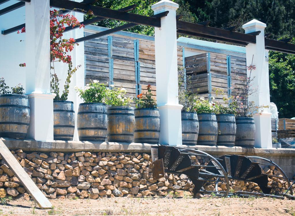 Hostal Rickety Bridge Manor House Franschhoek Exterior foto