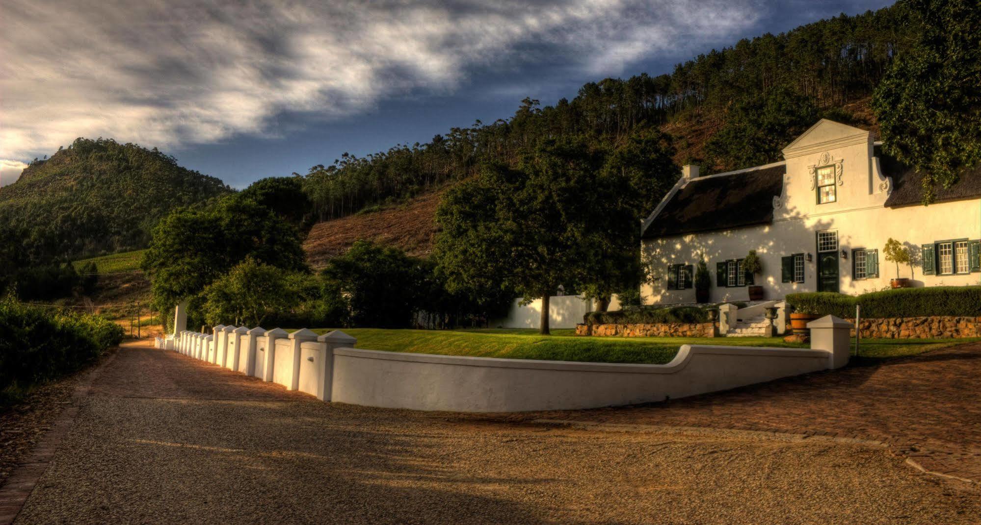 Hostal Rickety Bridge Manor House Franschhoek Exterior foto