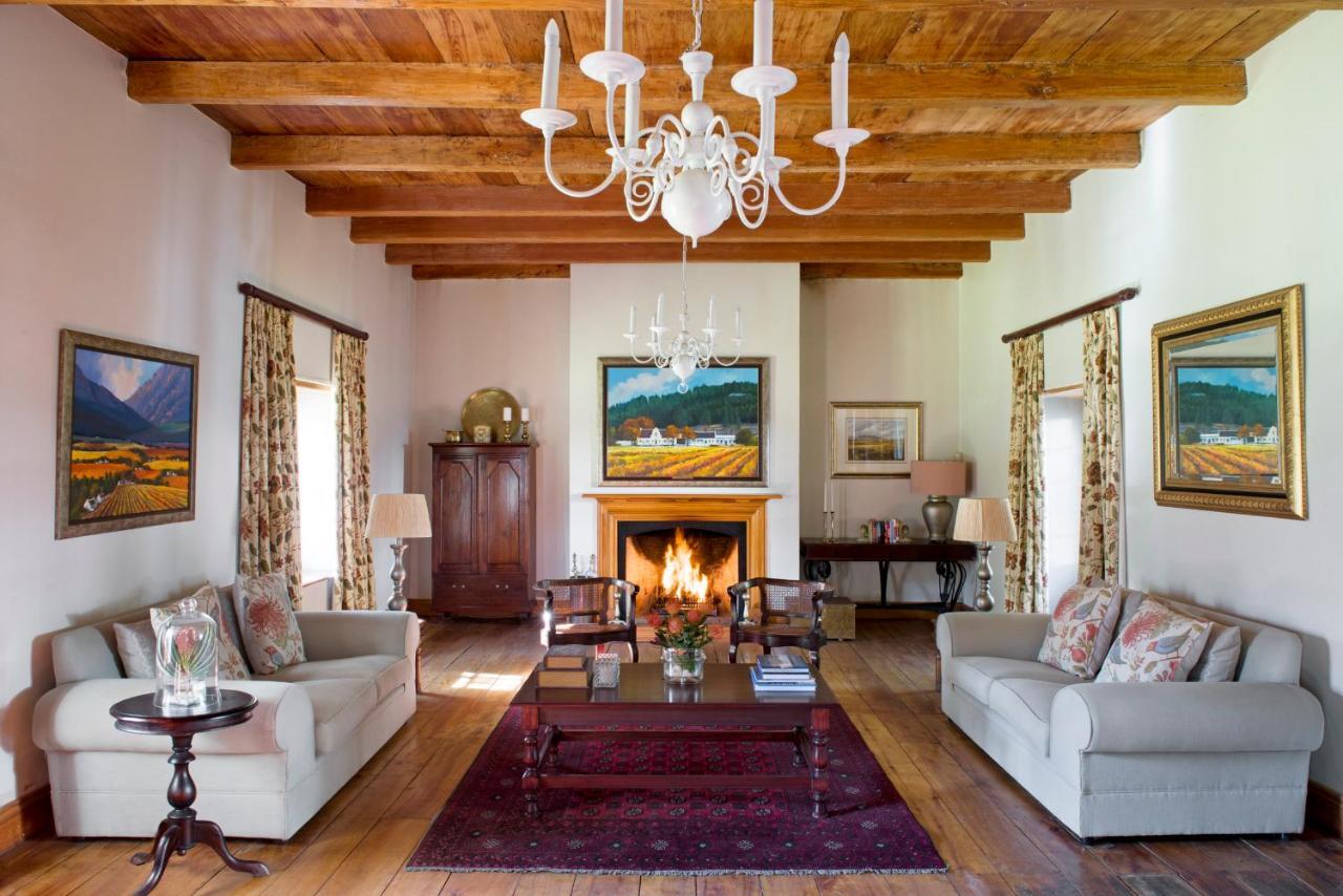 Hostal Rickety Bridge Manor House Franschhoek Exterior foto