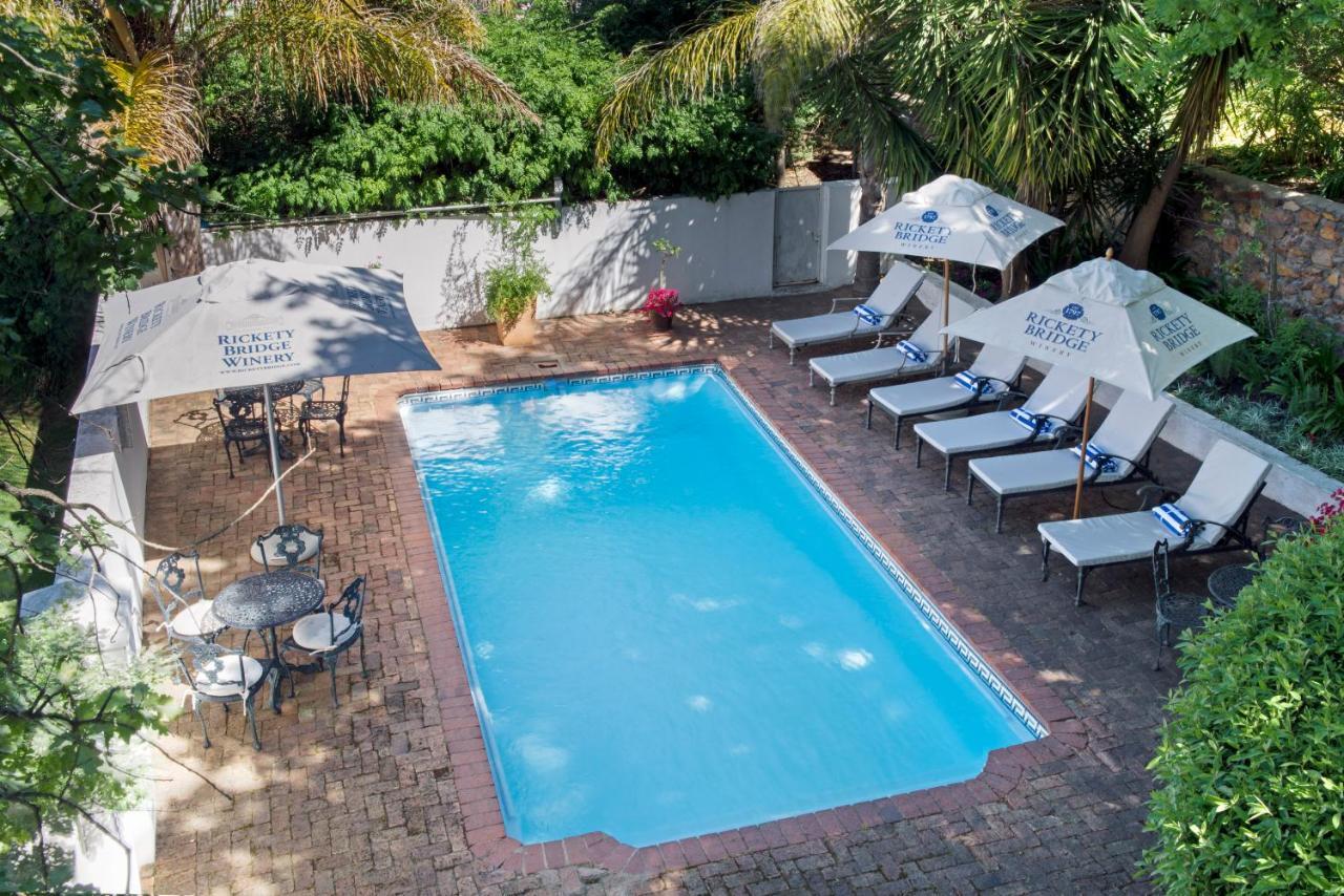 Hostal Rickety Bridge Manor House Franschhoek Exterior foto