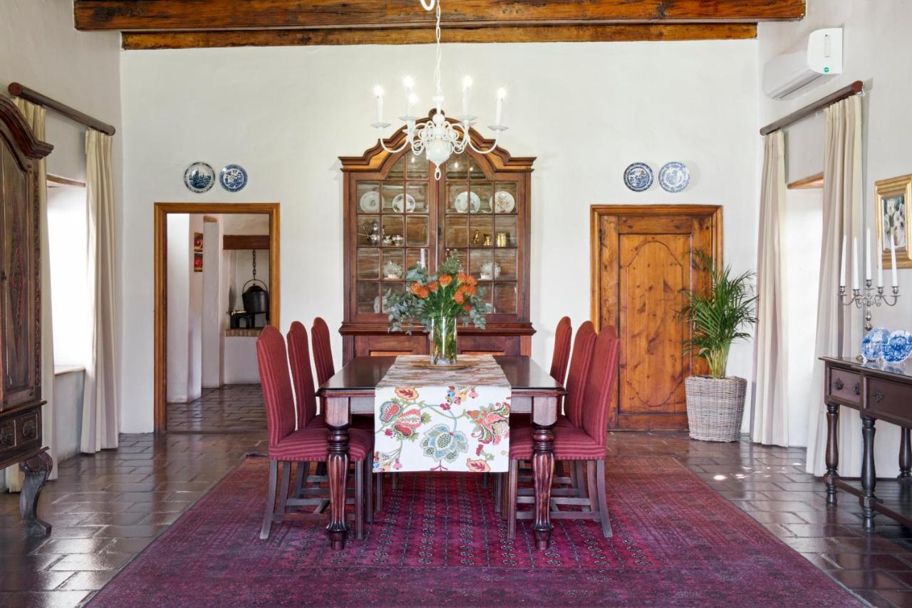 Hostal Rickety Bridge Manor House Franschhoek Exterior foto